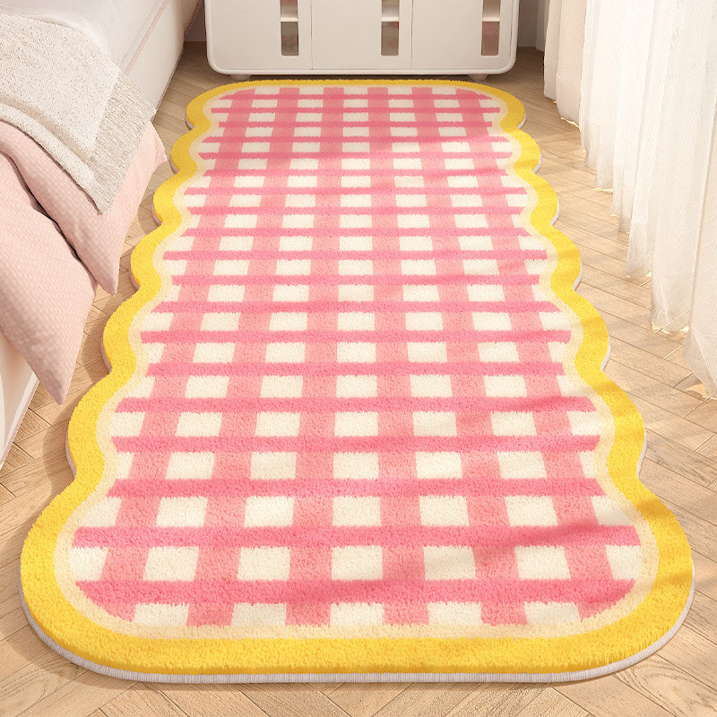 Playful Scalloped Area Rug