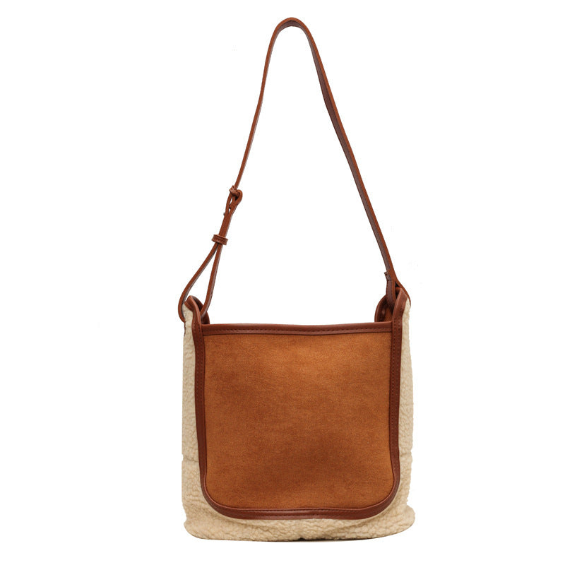 Suede Crossbody Bag