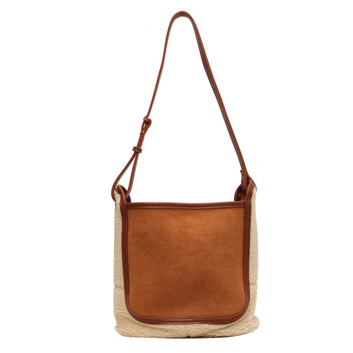 Suede Crossbody Bag