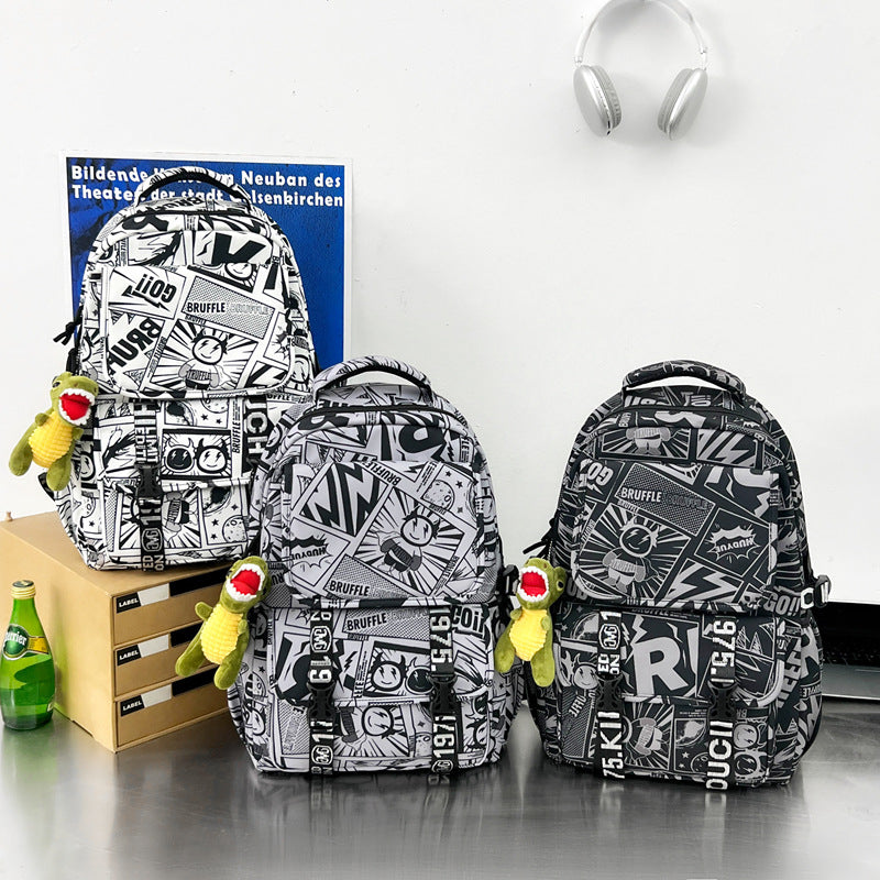 Urban Graphic Print Backpack Kalsten