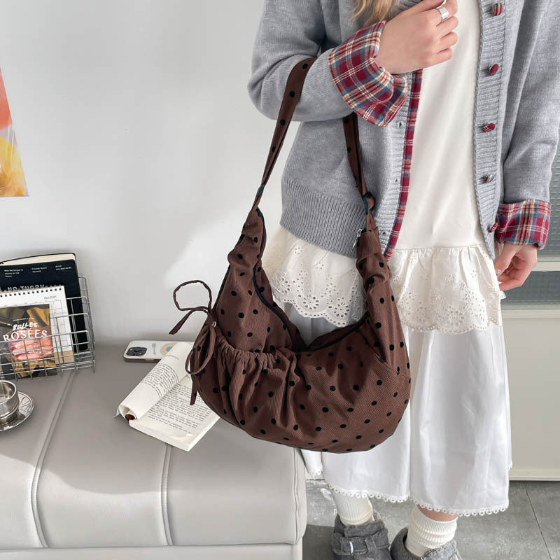 Polka Dot Shoulder Bag