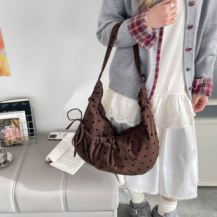 Polka Dot Shoulder Bag