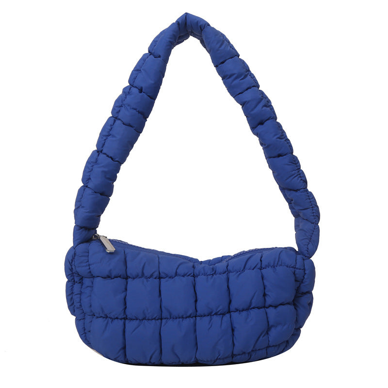 Puffer-Style Handbag