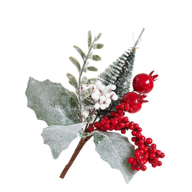 Artificial Decorative Berry and Pine Floral Arrangement