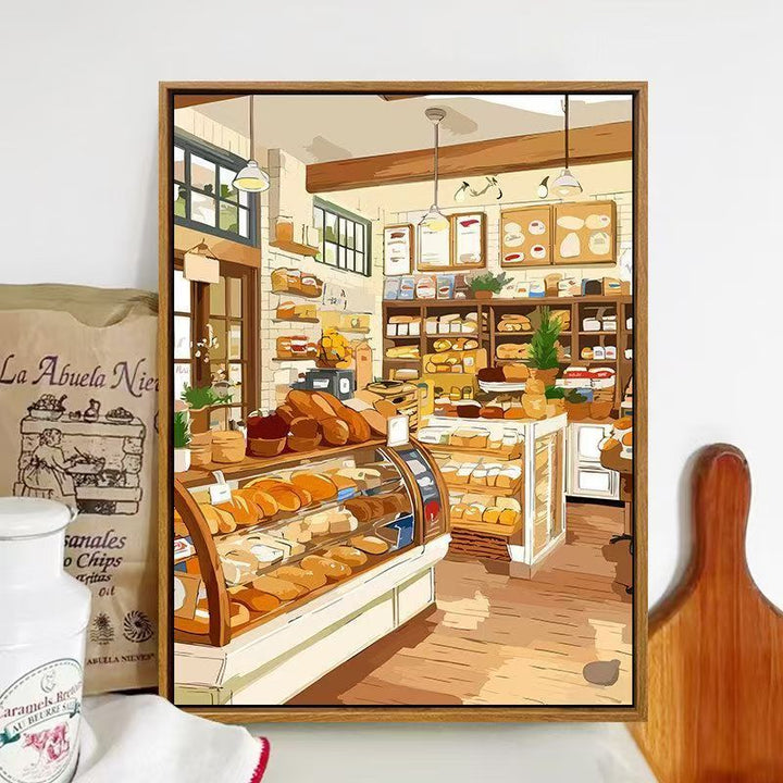 Bakery-Themed Illustrated Wall Art Kalsten