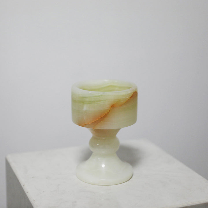 Decorative Onyx Candle Holder