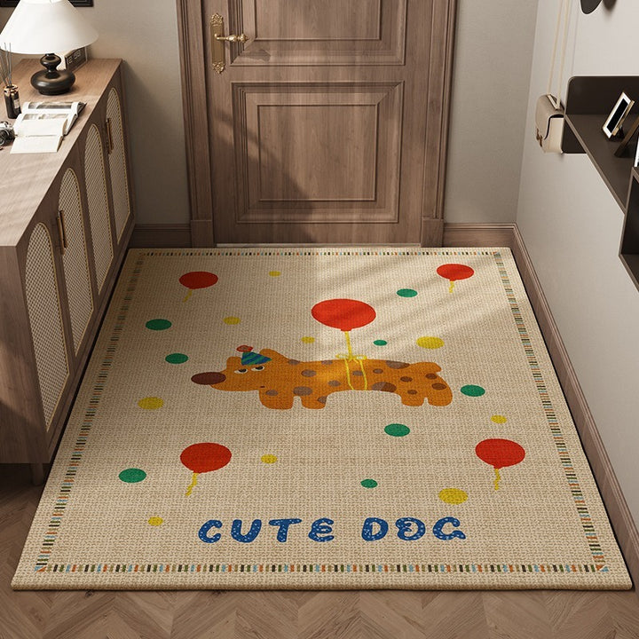 Astronaut-Themed Decorative Area Rug Kalsten
