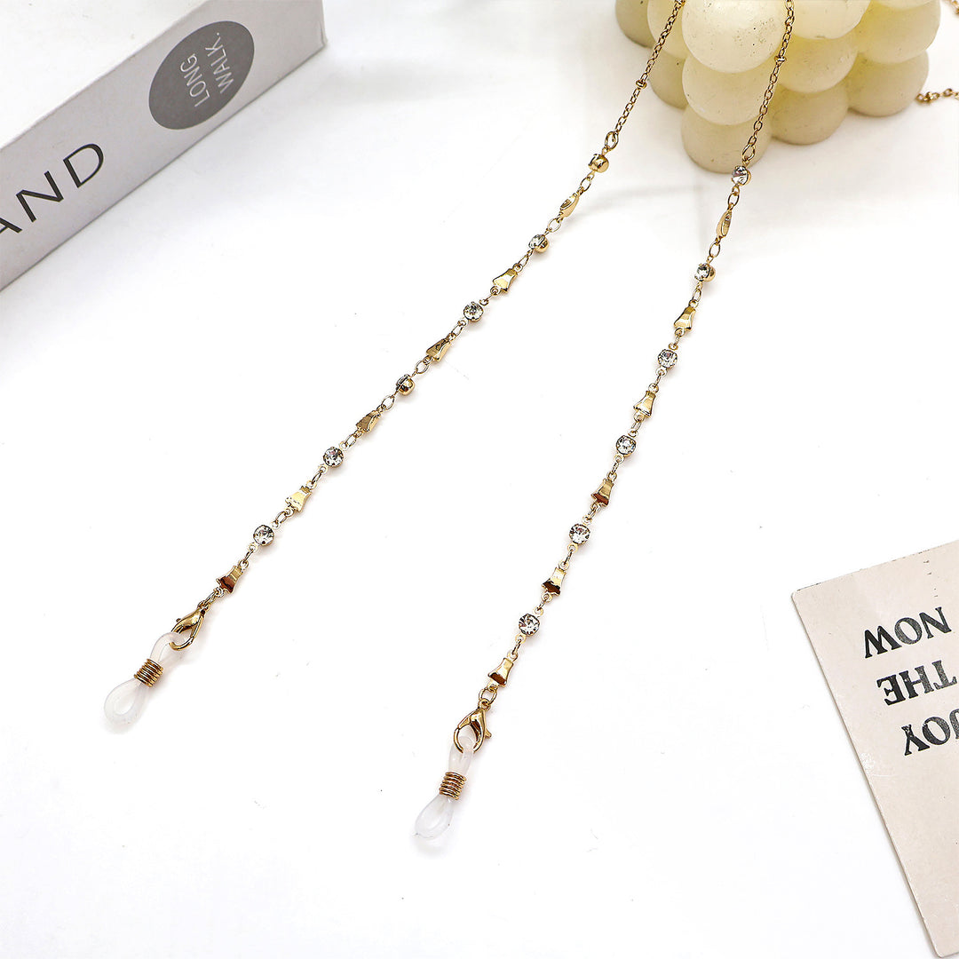 Elegant Crystal Eyewear Chain Kalsten