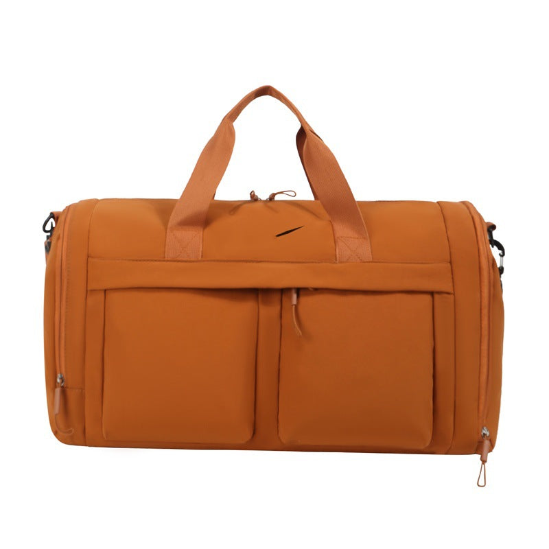 Sporty duffel bag with multiple exterior pockets Kalsten
