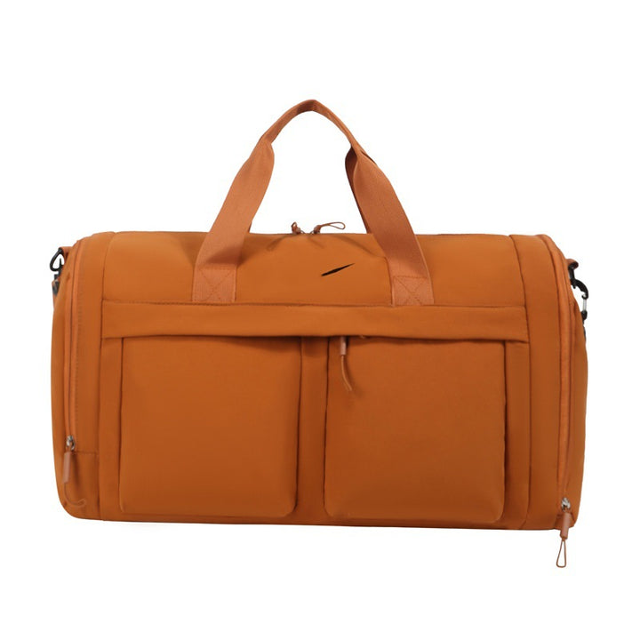 Sporty duffel bag with multiple exterior pockets Kalsten