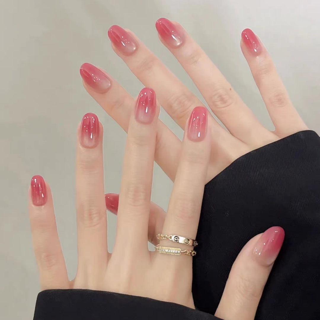 Artistic Long Stiletto Press-On Nails with Floral and Gemstone Accents Kalsten