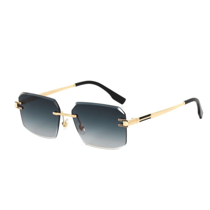 Women's Geometric Designer Sunglasses with Luxurious Metal Frame and High-Quality UV Protection Lenses Kalsten
