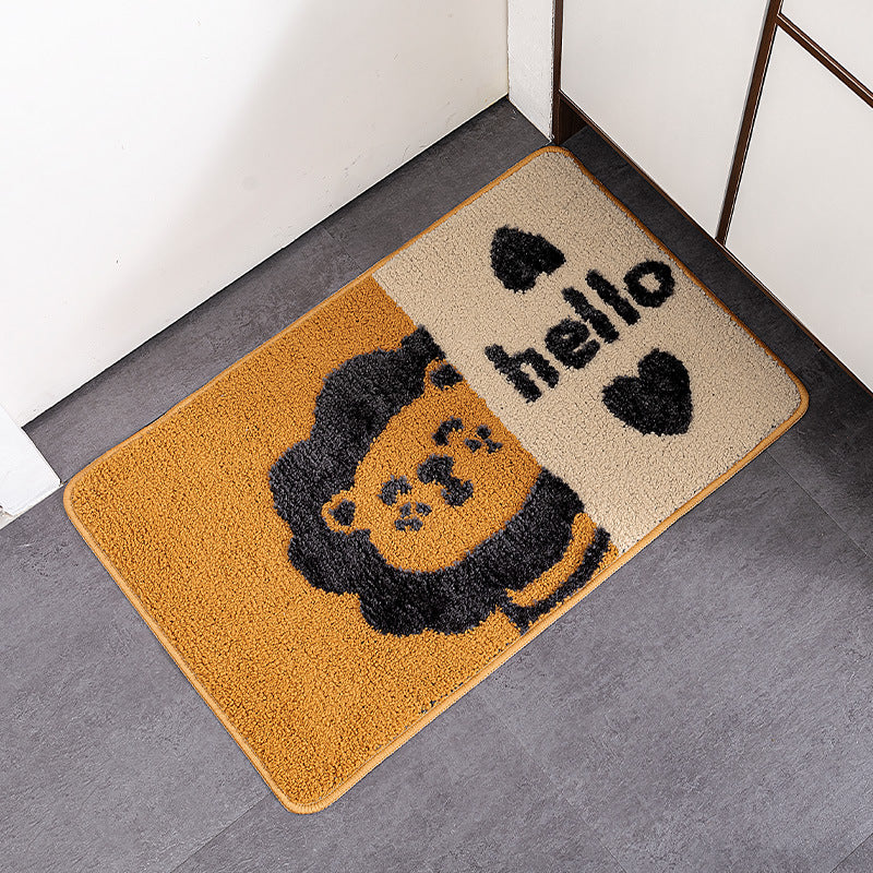 Cat-Themed Welcome Mat