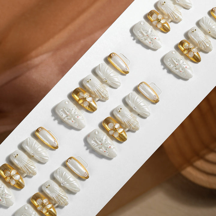 Premium Decorative Press-On Nail Art Collection Kalsten