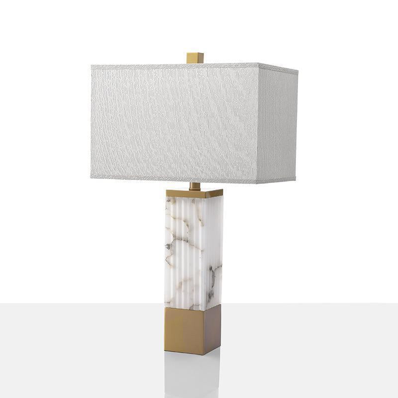 Elegant Marble Accent Table Lamp