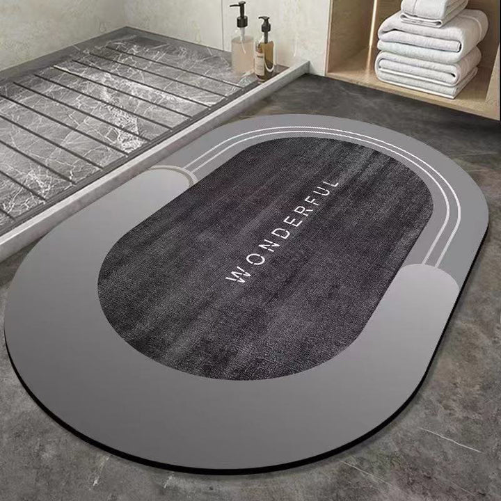 Modern Abstract Bath Mat