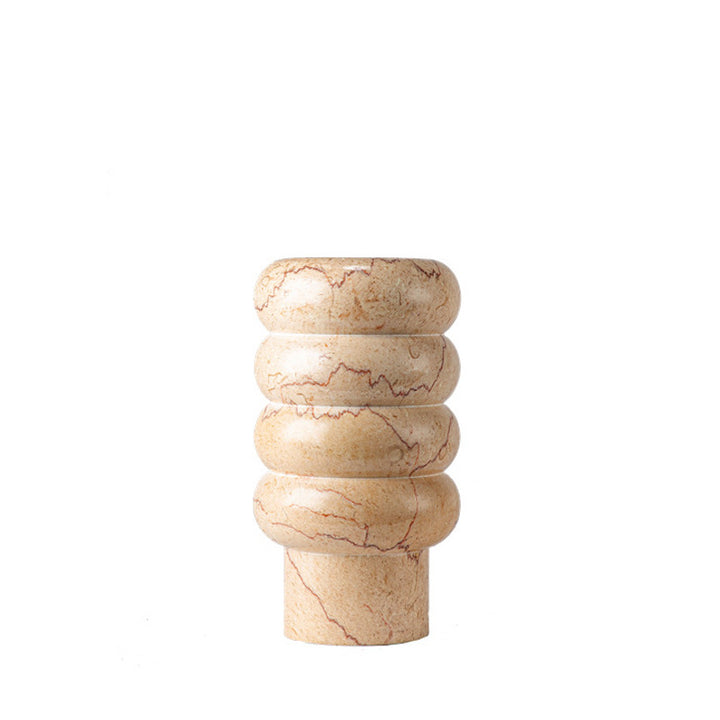 Contemporary Sculptural Marble Decorative Vase