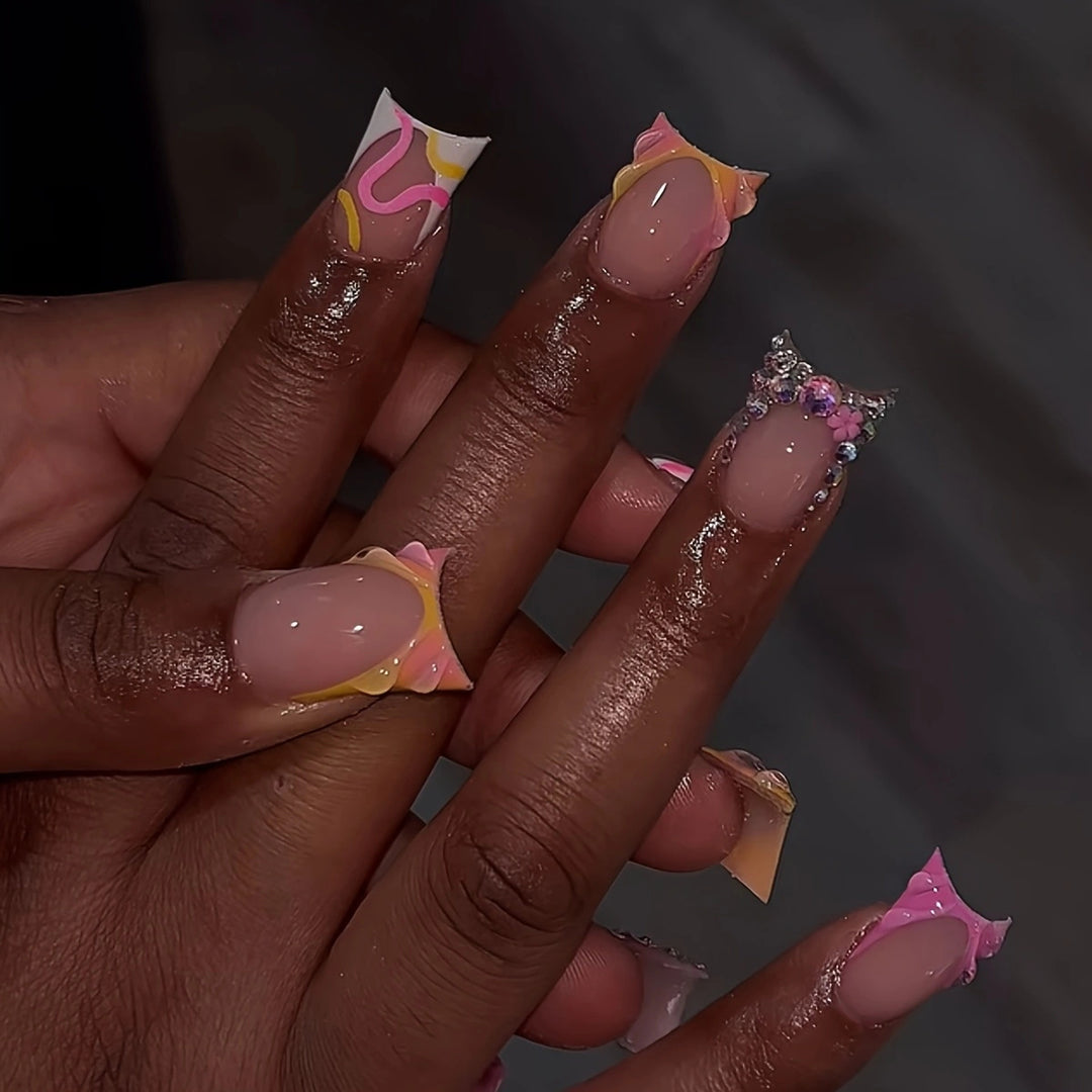 Decorative Gel Nail Enhancements Kalsten