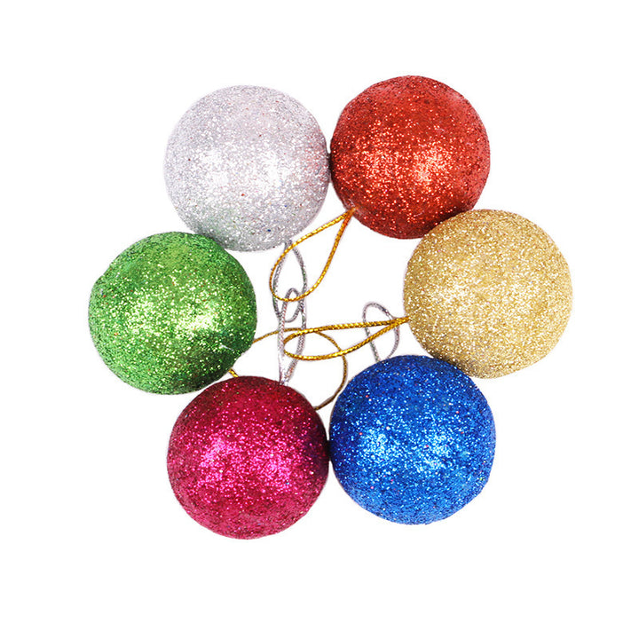 Shiny Glitter Christmas Baubles Kalsten