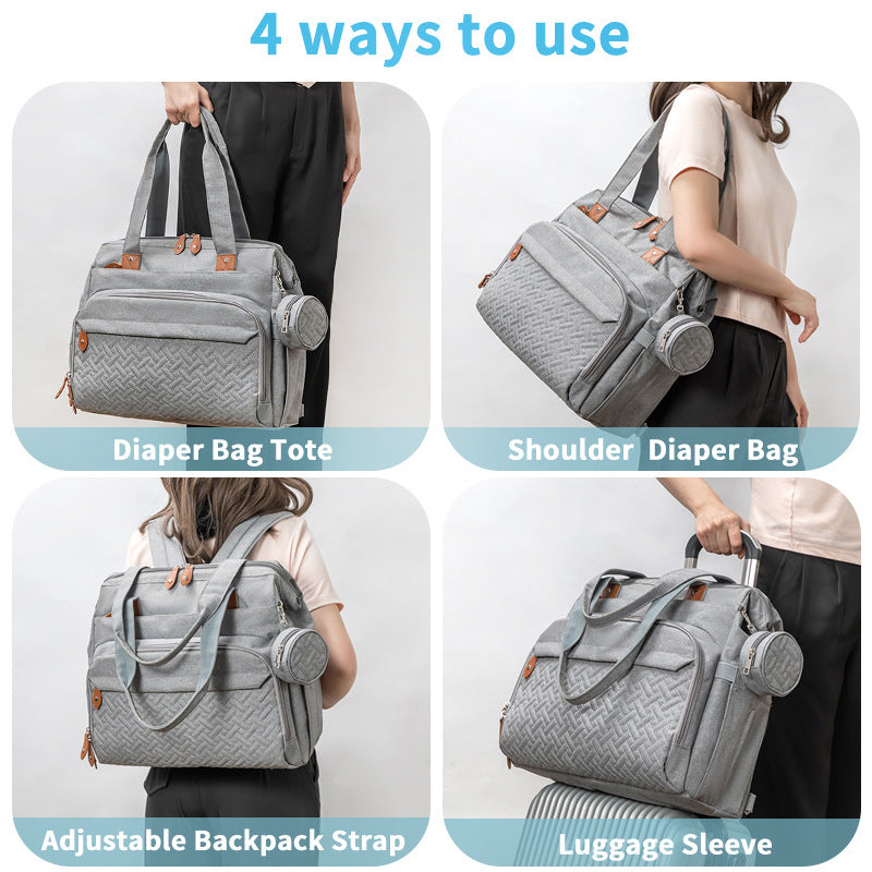 Multifunctional Diaper Backpack Set Kalsten