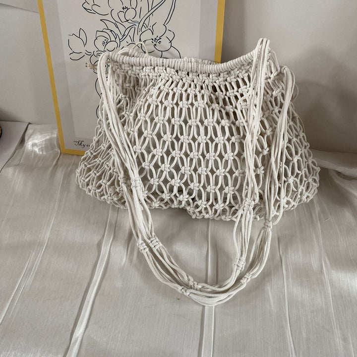 Hand-knotted shopping and leisure bag Kalsten