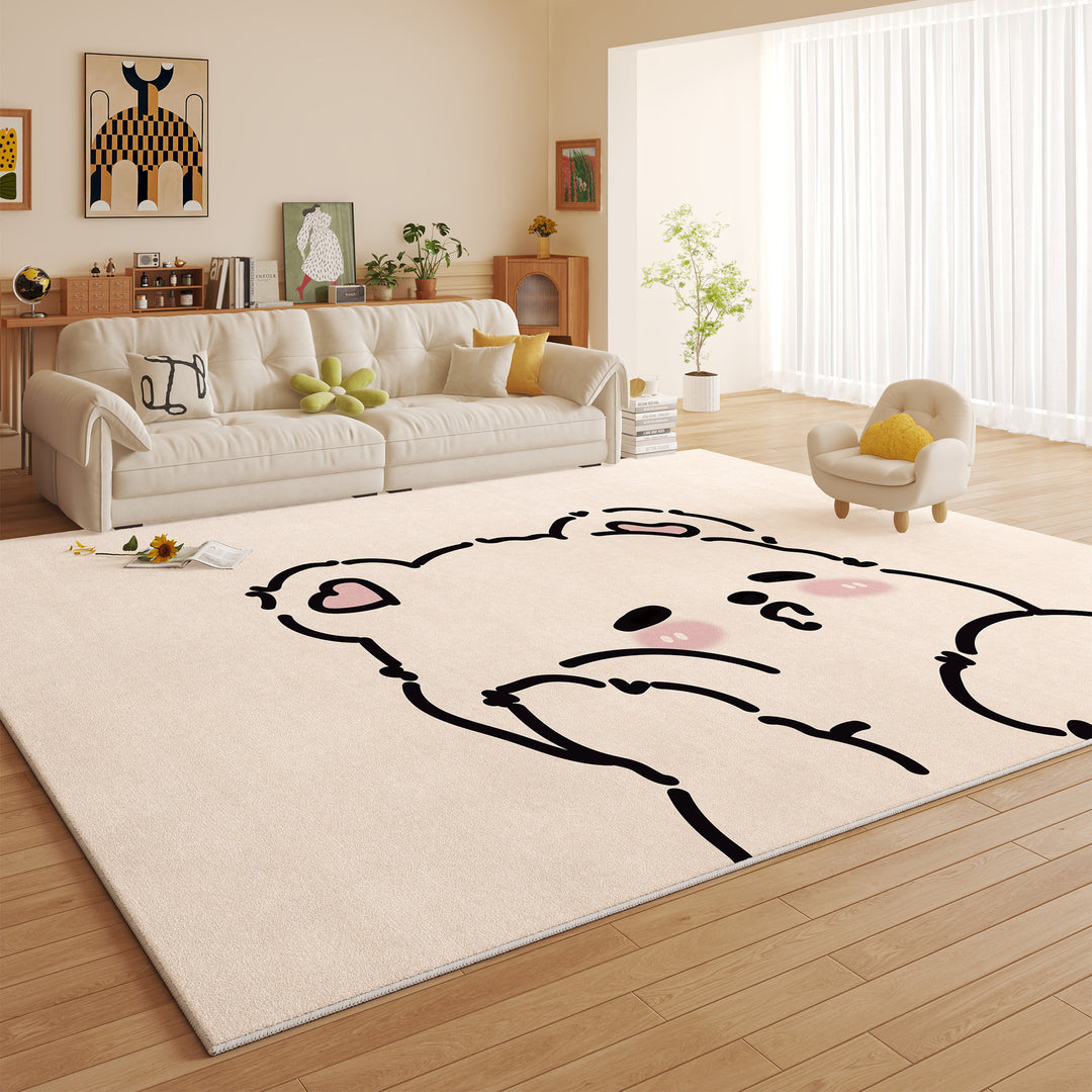 Luxurious Floral Pattern Area Rug Kalsten