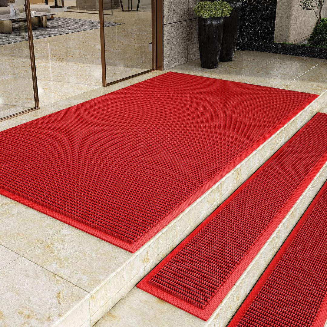 Heavy-Duty Textured Outdoor Mat