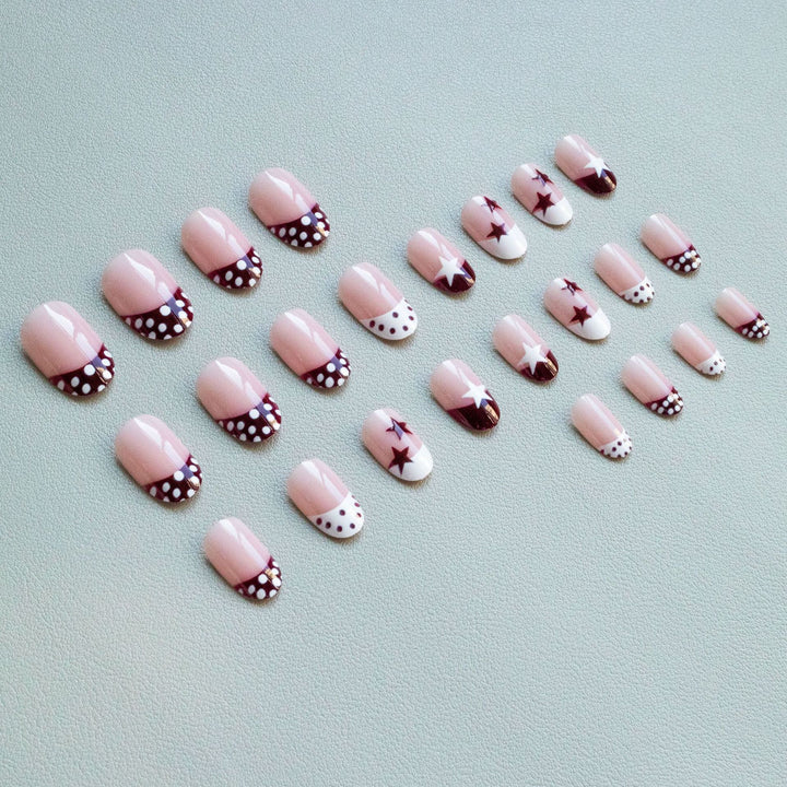 Artistic Star and Dot Nail Art Kit