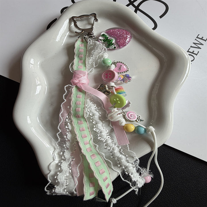Creative Fruit-Themed Charm Keychain Kalsten