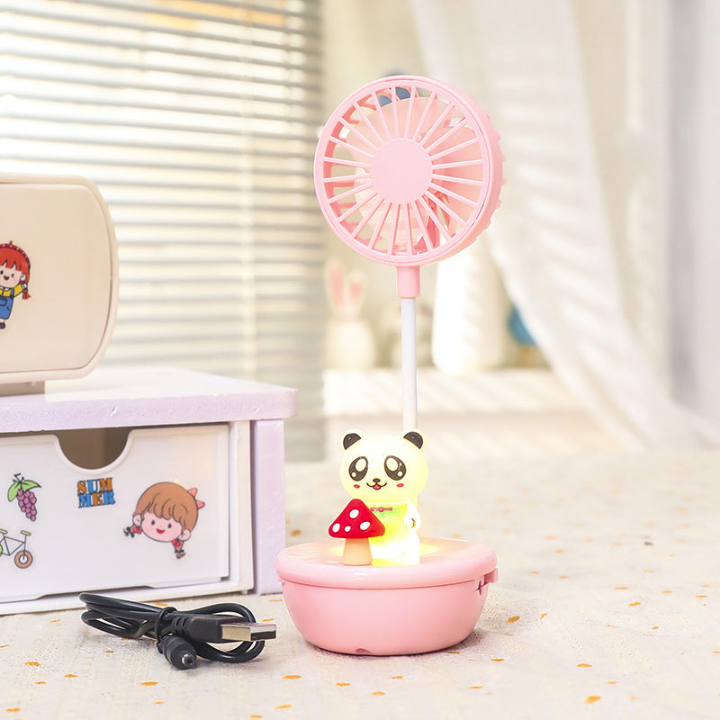 Women's USB Table Fan with LED Design Kalsten