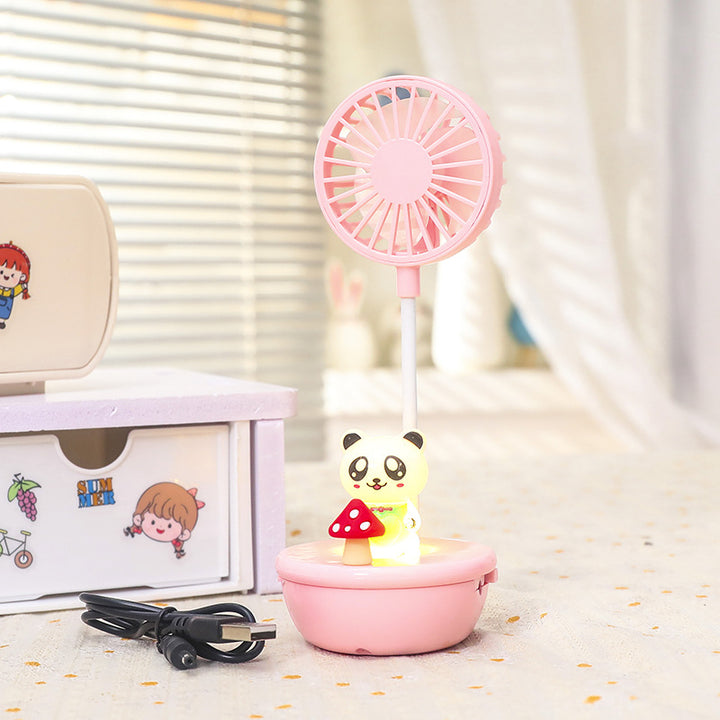 Women's USB Table Fan with LED Design Kalsten