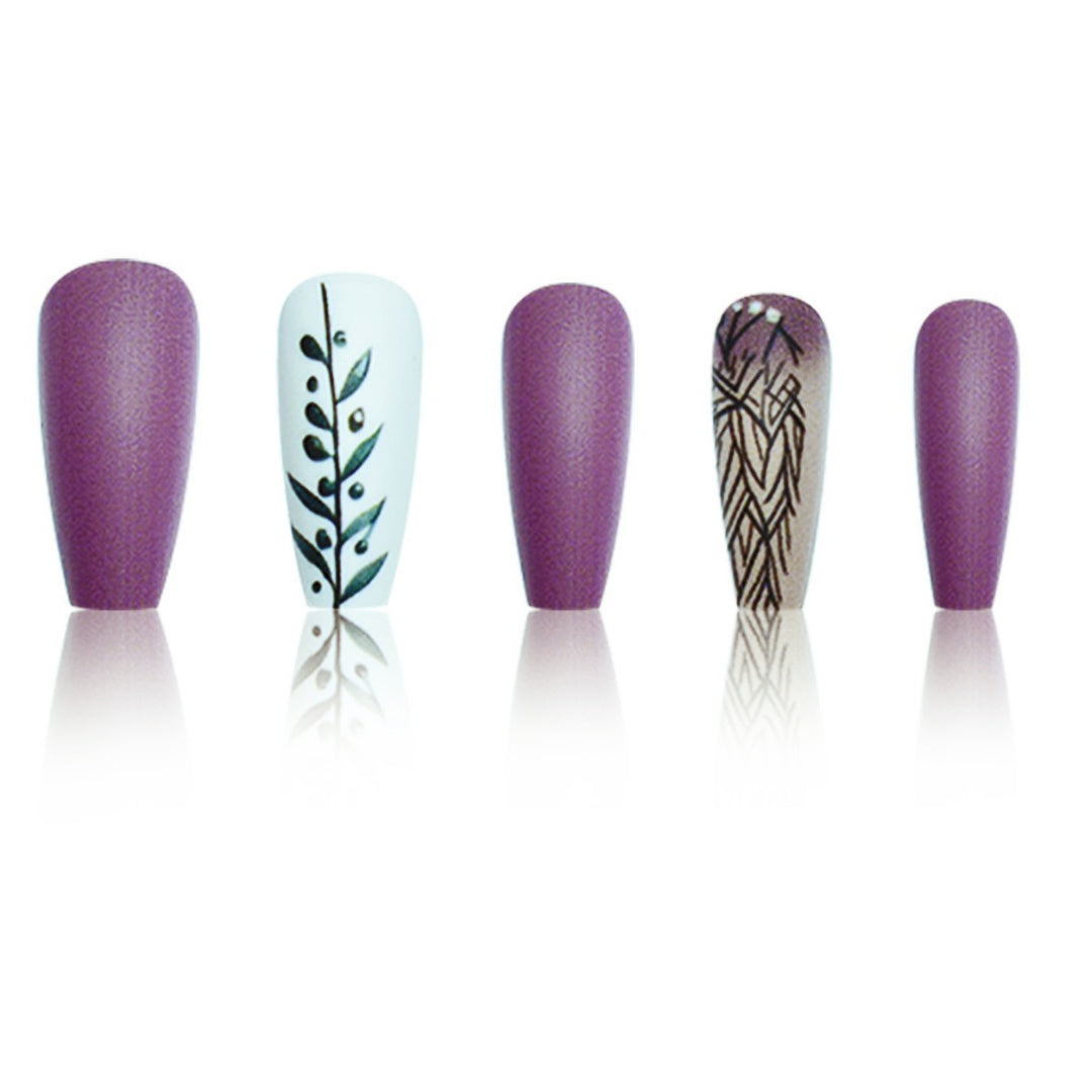 Botanical Nail Art Design Kalsten