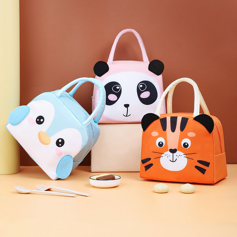 Fun Tiger-Themed Insulated Lunch Tote