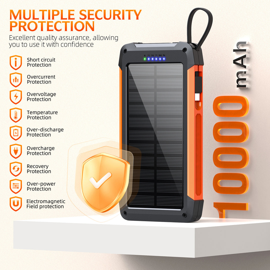 Solar Power Bank with Fast Charging from Kalsten