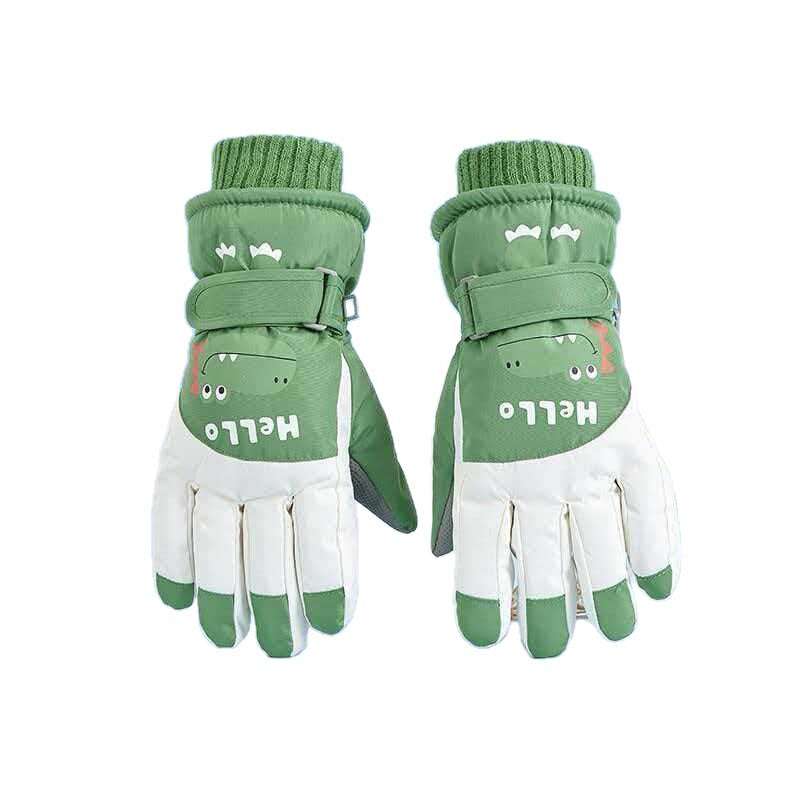 Children's Fun Dinosaur-Themed Snow Gloves Kalsten