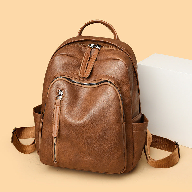 Vintage Leather Backpack Kalsten