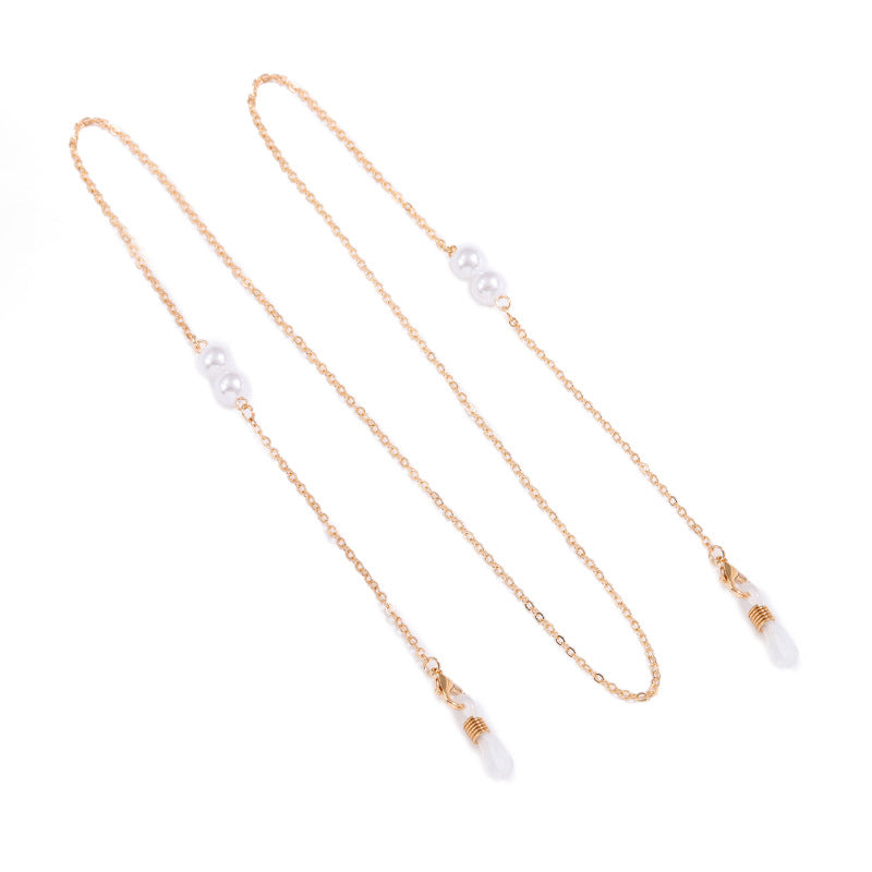 Elegant Eyewear Chain with Pearl Accents Kalsten