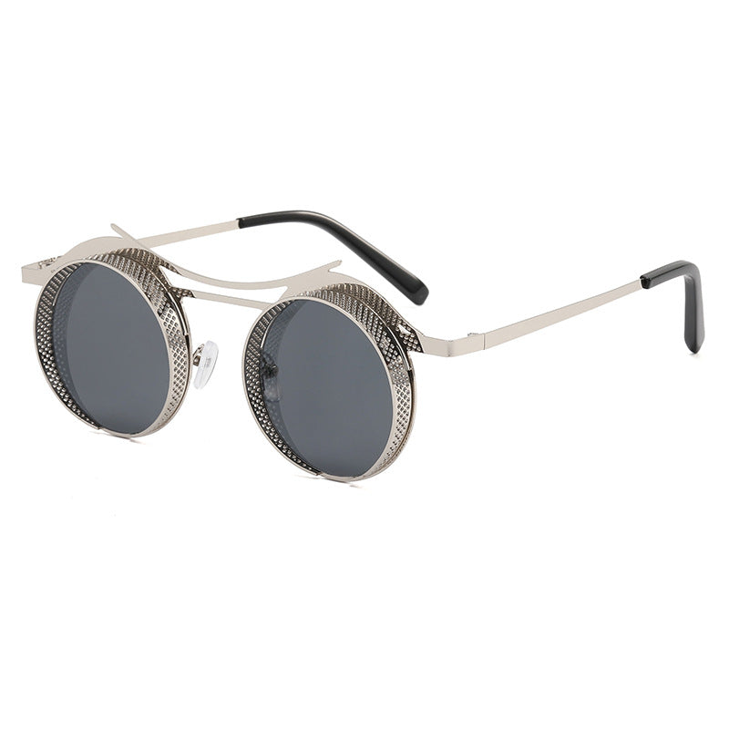 Women's fashionable round sunglasses with extravagant design Kalsten