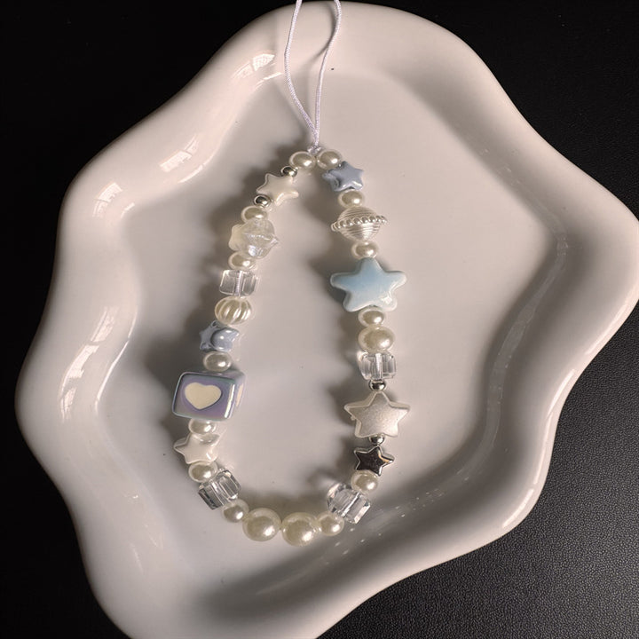 Star-Themed Beaded Charm Necklace Kalsten
