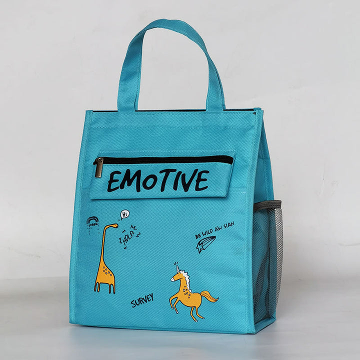 Fun-Themed Insulated Lunch Tote Kalsten