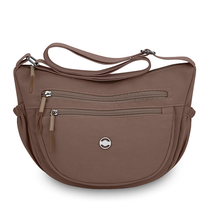 Multi-Zip Crossbody Organizer Bag Kalsten
