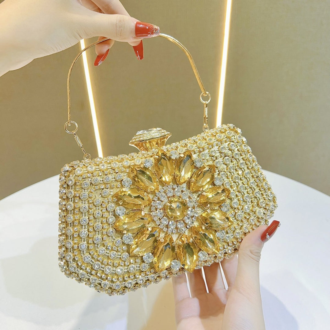 Ornate Beaded Evening Clutch