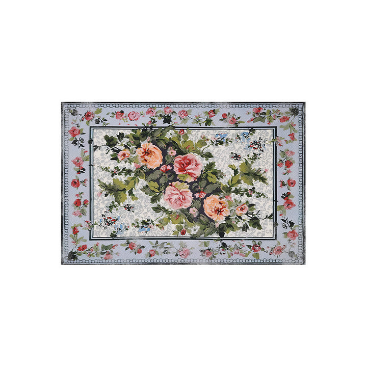 Floral Pattern Decorative Mat Kalsten