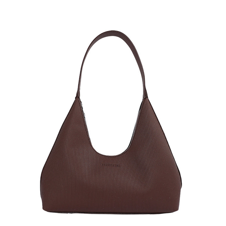 WoTextured Ribbed Hobo Handbag Kalsten