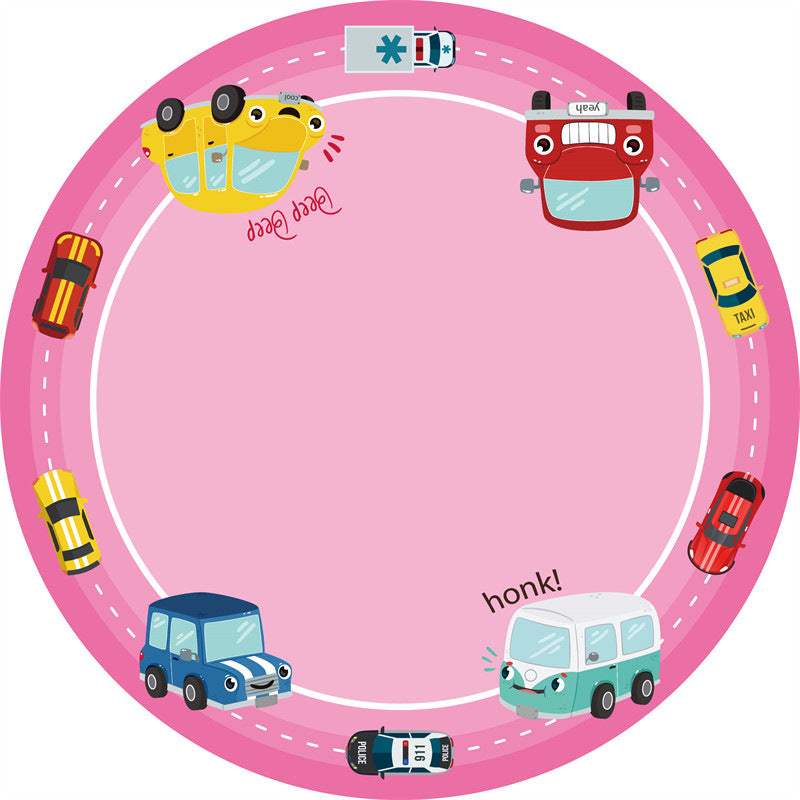 Interactive Car-Themed Play Mat