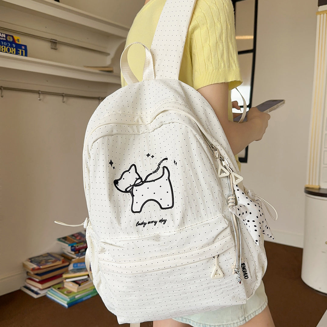 Casual Cute Character-Designed Backpack Kalsten