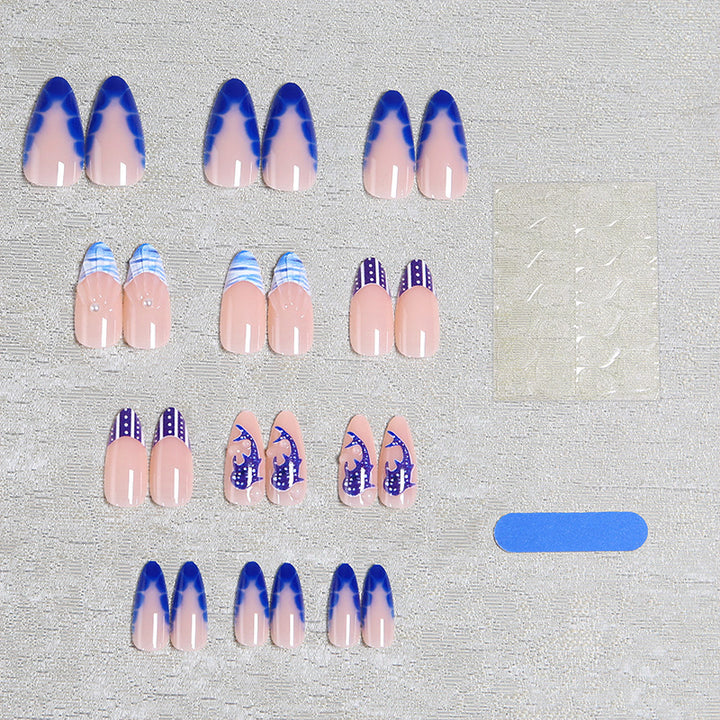 Creative Nail Art Set with Maritime Dolphin Design Kalsten