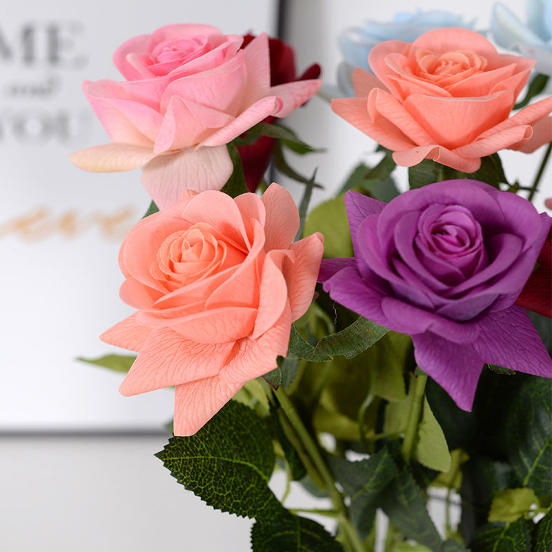 Decorative Realistic Rose Stems