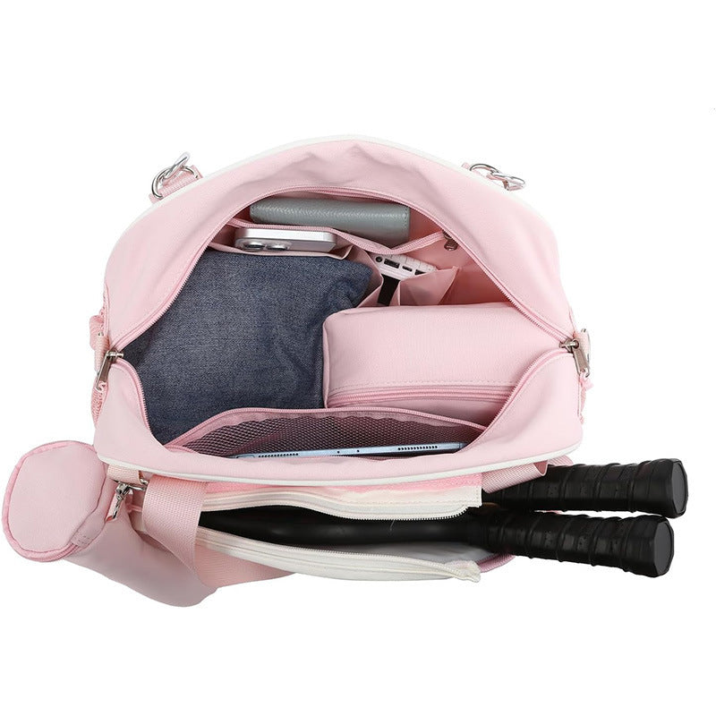 Multifunctional pickleball sports bag with insulated compartment and accessories Kalsten