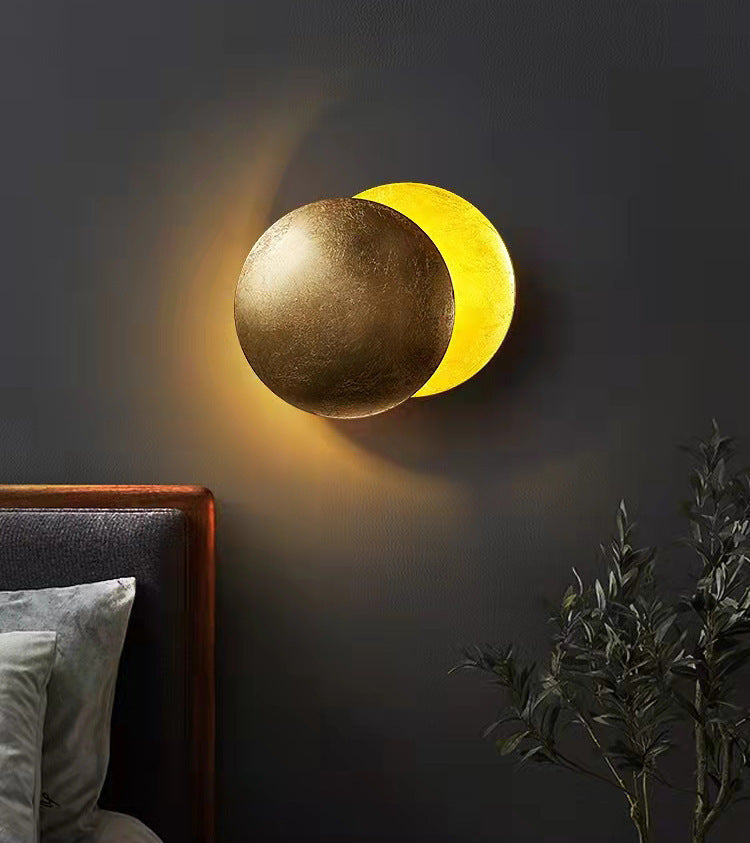 Modern Round Wall Light Fixture